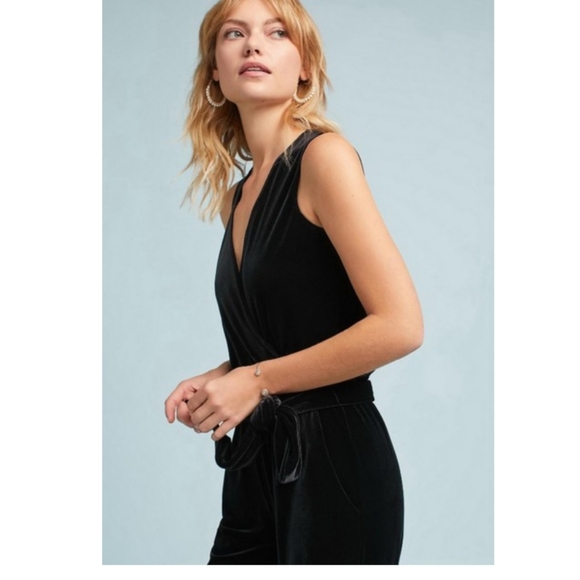 NEW DREW Anthropologie Jumpsuit Black